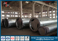 قطب های سودمند فلزی فولادی مخروطی برای پروژه خط انتقال 35 کیلو ولت