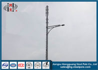 ارتباطات سیگنال Telecomminication برج های مقاومت در برابر آب و هوا با روشنایی خیابان