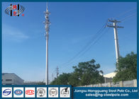 15M - 60M برج های مخابراتی گالوانیزه گرم برای پخش سیگنال