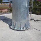 Q235 Q345 Electric Power Pole with Galvanized Steel Electrical Fittings