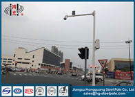 قطب های سیگنال ترافیک بازوی انعطاف پذیر بازوی Pole برای عبور از جاده