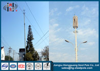 H25m Q235 Q345  Mobile Cell Phone Tower with Powder Coated for Broadcasting