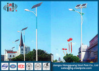 Solar Energred Powered 30W 150W LED Light Pole Solar Panel Conical Round