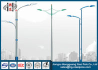 ستون های پل خیابانی فولادی کانونی Q345 برای روشنایی های تجاری