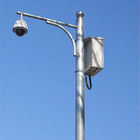 سیستم مانیتور دوربین چند ضلعی CCTV قطب دوربین 2m - 30mm ضخامت