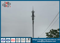 H30m RAL فولاد رنگی Tapered Telecommunications برج مقاومتی آب و هوا