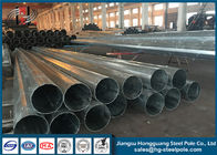 گواهینامه نوع قطره ایزو Lap Joint Steel Pole Galvanized Steel Galvanized Hot Dip