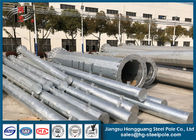 Hot Dip Galvanized ASTM A123 قطب قدرت فولادی