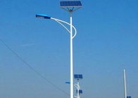 رنگ آمیزی 9M تیر چراغ چراغ خیابانی گالوانیزه SS41 ستون پشتیبانی لامپ فولادی برای جاده