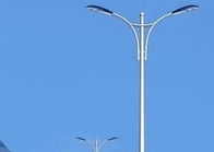 9M تیر چراغ خیابانی با همپوشانی جمع شونده ستون پشتی لامپ فولادی برای جاده